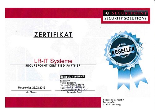 Securepoint Certified Partner